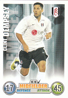 Clint Dempsey Fulham 2007/08 Topps Match Attax #138